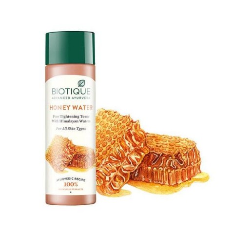 Izgaismojošs un attīrošs sejas toniks Bio Honey Water, Biotique, 120ml