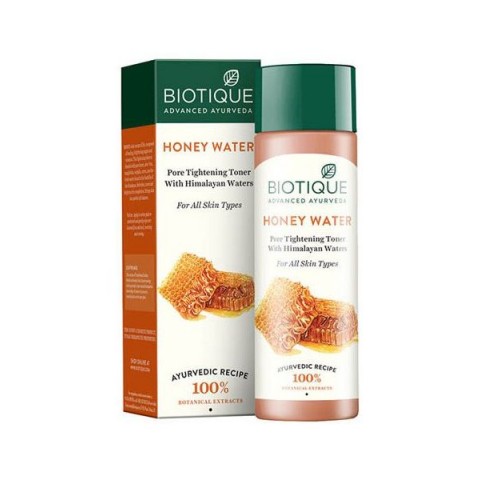 Izgaismojošs un attīrošs sejas toniks Bio Honey Water, Biotique, 120ml
