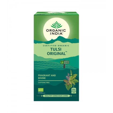Ajūrvēdas tēja Original Tulsi Tea, Organic India, 25 paciņas