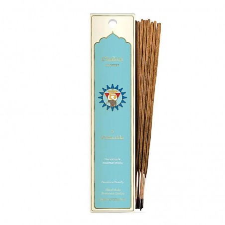 Vishuddha Chakra Incense Fiore D'Oriente, 20g, 10 pcs.