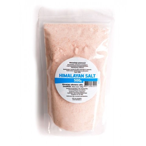 Rozā Himalaju sāls, smalks, Garšaugi, 500 g