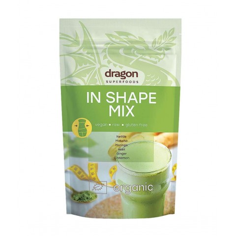 Funkcionālais detoksikācijas maisījums In Shape Mix, bioloģisks, Dragon Superfoods, 200g