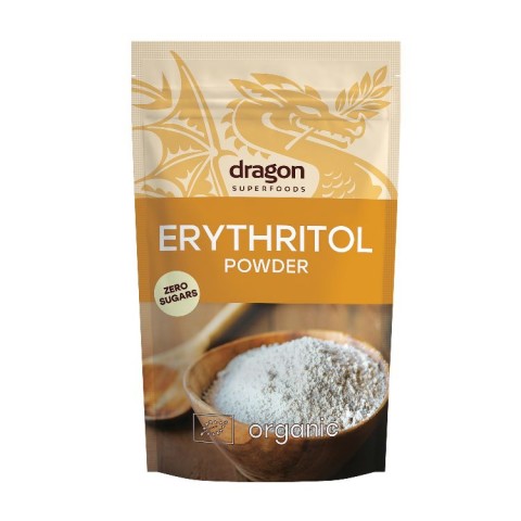 Saldinātājs eritritols, pulveris, bioloģisks, Dragon Superfoods, 250g