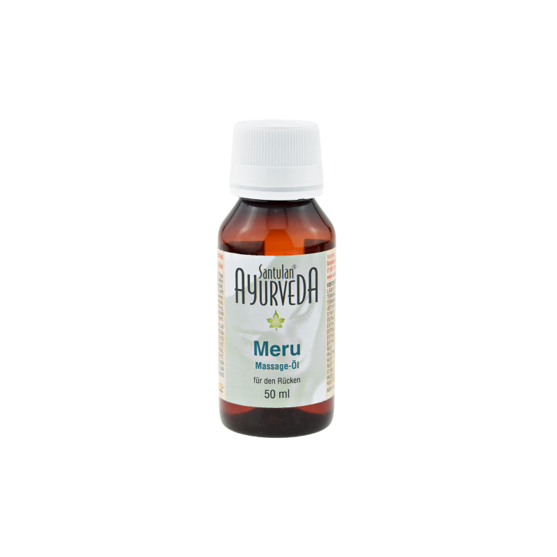 Kundalini Meru muguras un mugurkaula eļļa, Santulan Ayurveda, 50ml