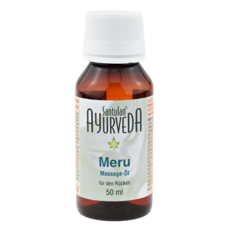 Kundalini Meru muguras un mugurkaula eļļa, Santulan Ayurveda, 50ml