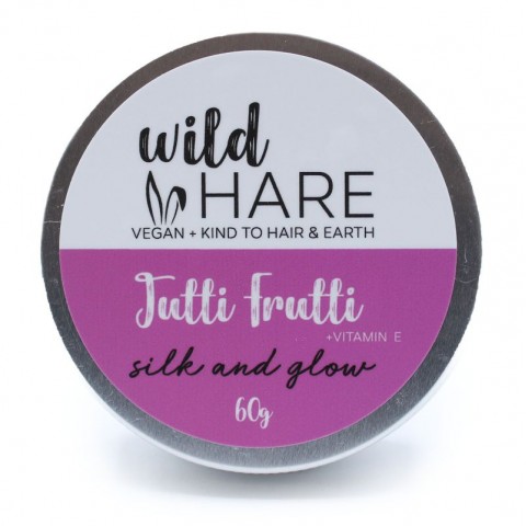 šampūns zīdainiem un spīdīgiem matiem Tutti Frutti, Wild Hare, 60g