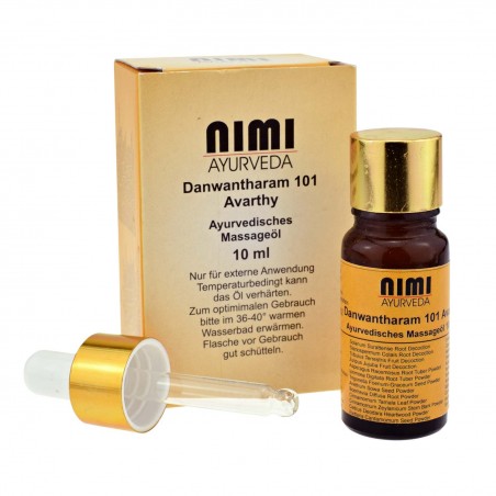 Ayurvedic oil Danwantharam 101 Avarthy, Nimi Auyrveda, 10ml