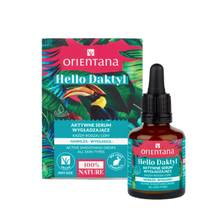 Smoothing Face Serum Hello Daktyl, Orientana, 30ml