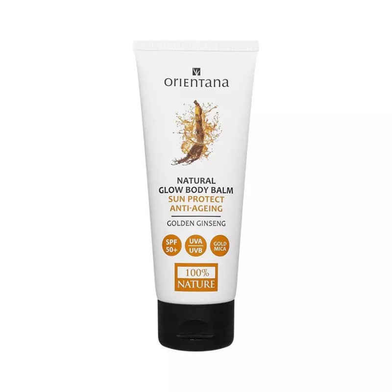 Golden Ginseng Natural Radiance Body Balm SPF 50+, Orientana, 100ml