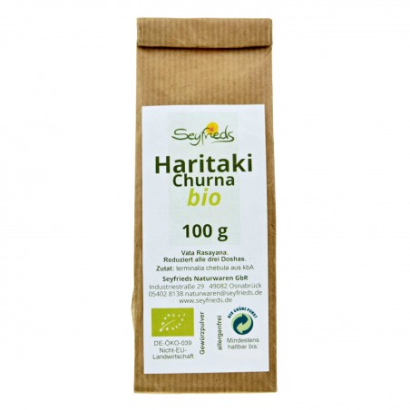 Haritaki pulveris, bioloģisks, Seyfried 100g