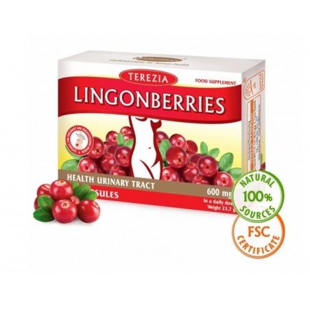 Lingonberry, Terezia, 60 capsules