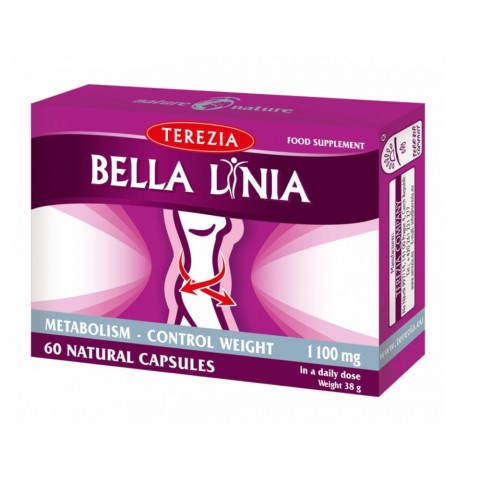 Натуральная формула для контроля веса Белла Линия, Terezia, 60 капсул