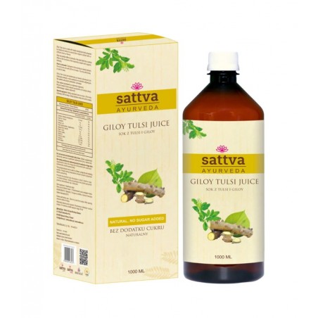 Giloja un Tulsi sula, Sattva Ayurveda, 1l