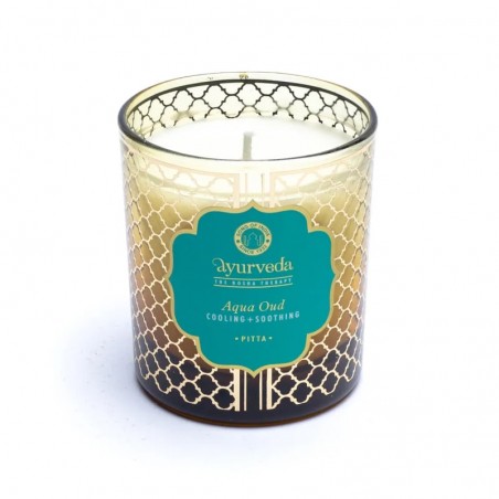 Ayurvedic scented candle Pitta Aqua Oud, 200g