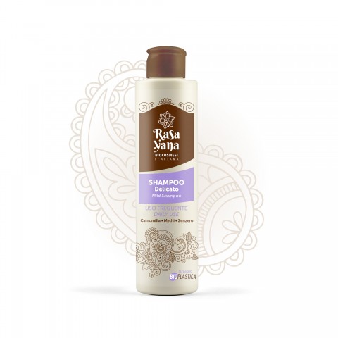 Gentle shampoo for daily care, Rasayana Biocosmesi, 200ml