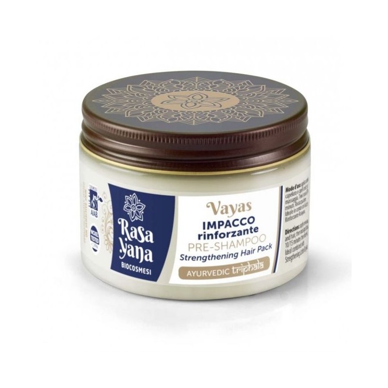 Strengthening hair cream with triphala Vayas, Rasayana Biocosmesi, 150ml