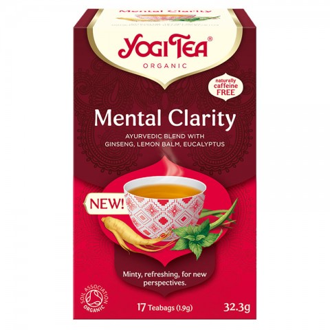 Garīgās skaidrības zāļu tēja, Yogi Tea, 17 paciņas