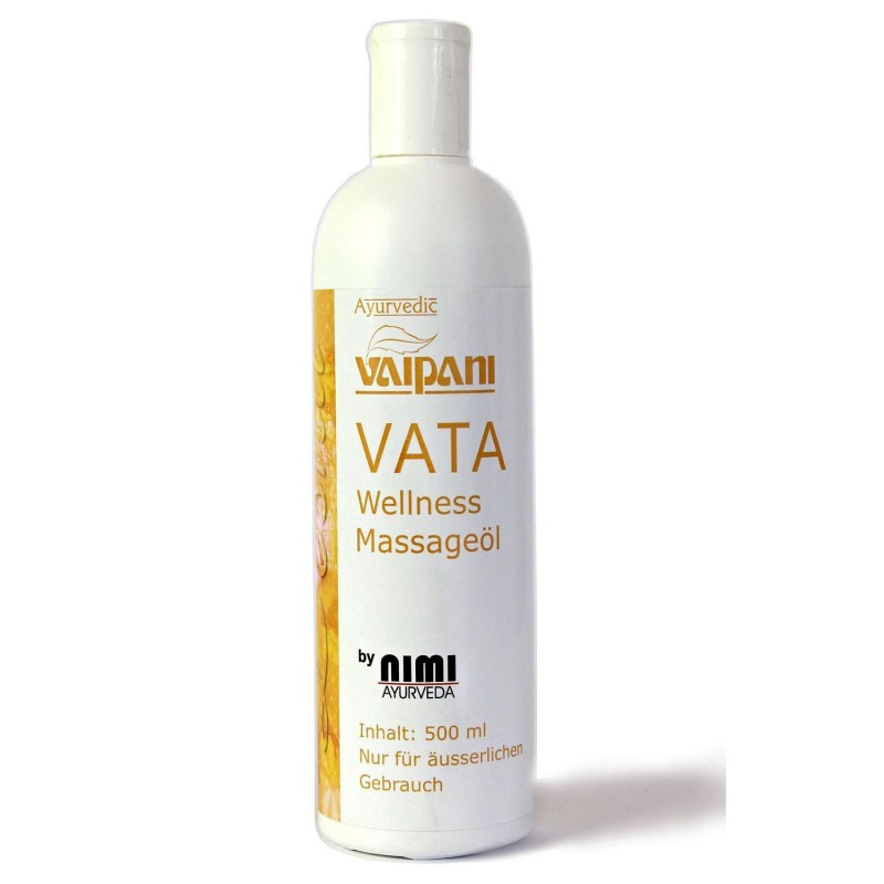 Masāžas eļļa sausai ādai Vata Premium Wellness, Vaipani, 500 ml