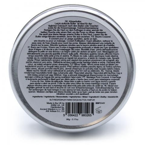 Sleepy Coconut Fragrant Shea Body Butter, Ancient, 90g