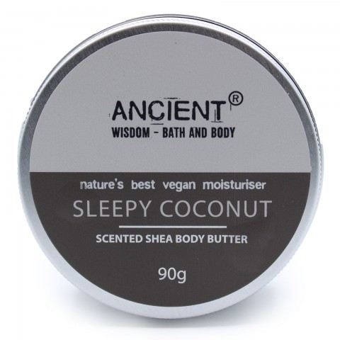 Sleepy Coconut aromātisks šī sviests ķermenim, Ancient, 90g