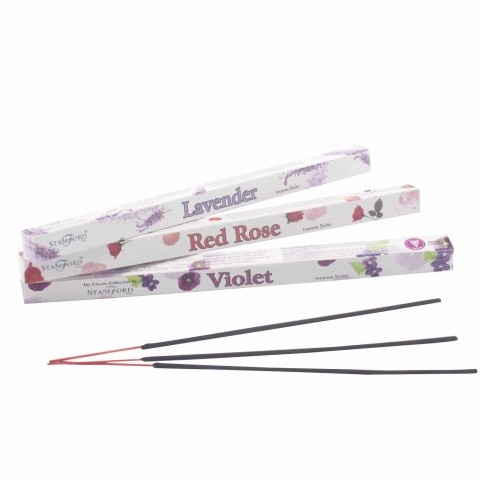 Incense gift set Floral, Stamford, 6x8 pcs.