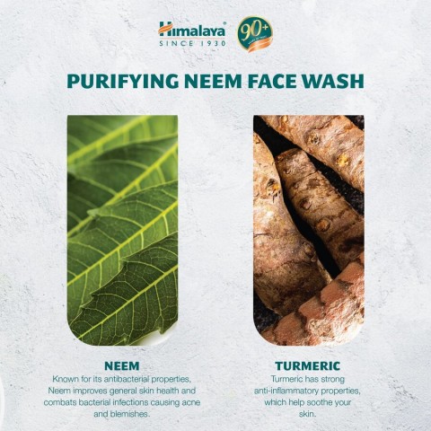 Cleansing face wash Neem, Himalaya, 150ml