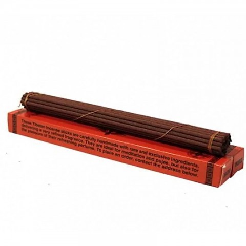 Tibetas tradicionālās zāļu vīraka kociņi sarkanā kastītē, 40g