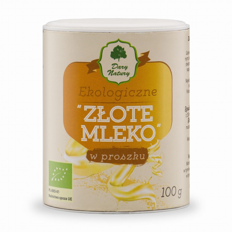 Garšvielu maisījums Zelta piens, Dary Natury, 100g