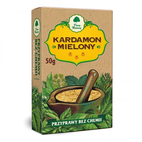 Kardamons, malts, Dary Natury, 50g