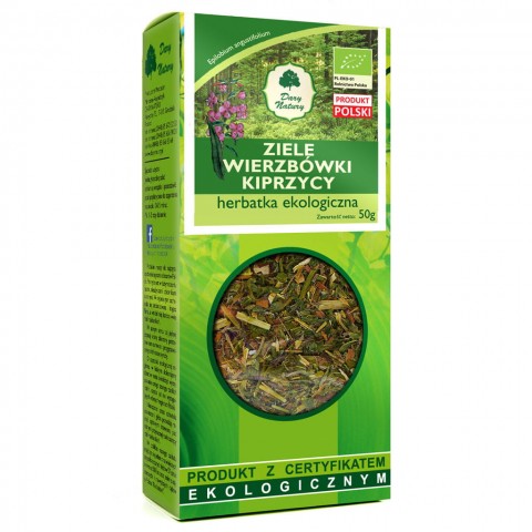 Organic Willowbark grass tea, loose, Dary Natury, 50g