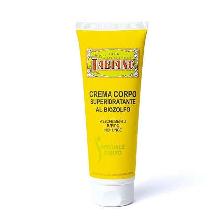 Moisturising biosulfur body cream Tabiano, 250ml