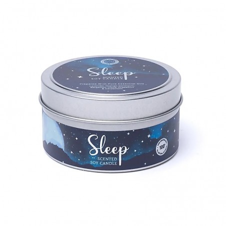 Scented soy candle Sleep in a tin, Song, of India, 80g