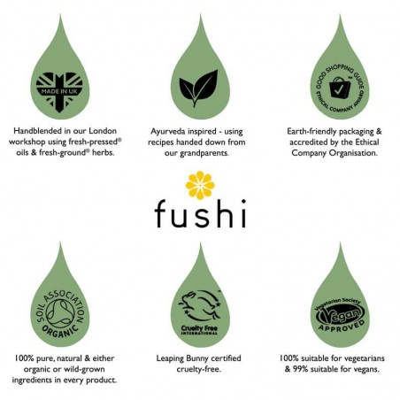Успокаивающее средство для мытья рук с тулси и жасмином, Fushi, 230 мл