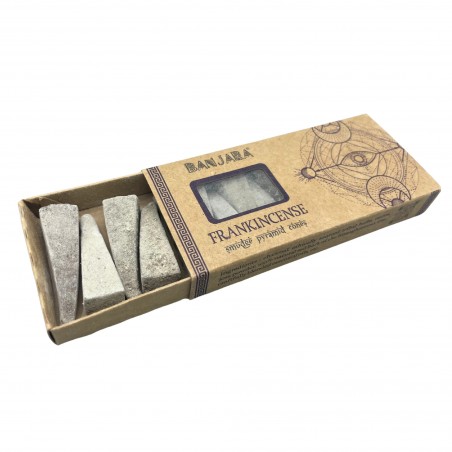 Pyramidal cone incense Myrrh, Banjara, 40g