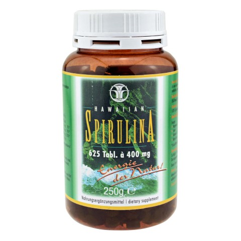 Hawaiian spirulina Pacifica Hawaiian tabletes, 400 mg, 625 tabletes