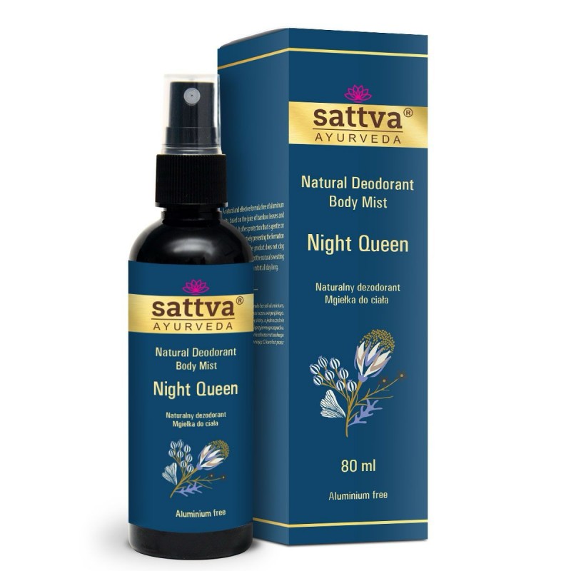 Натуральный дезодорант Night Queen, Sattva Ayurveda, 80 мл