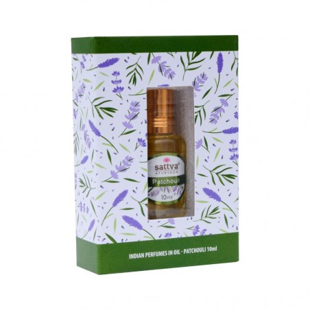 Ājurvēdas eļļas smaržas Patchouli, Sattva Ayurveda, 10ml