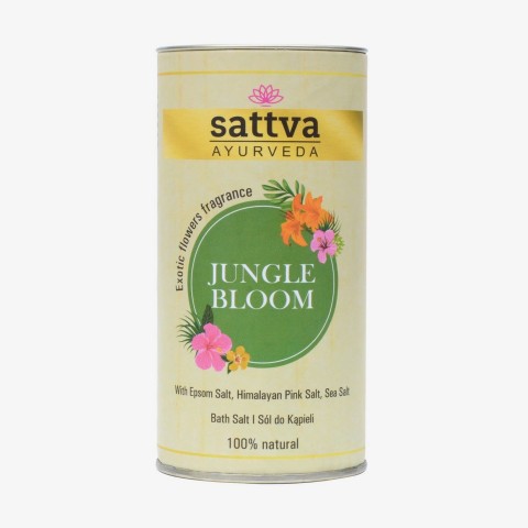 Jungle Bloom Bath Salts, Sattva Ayurveda, 300g