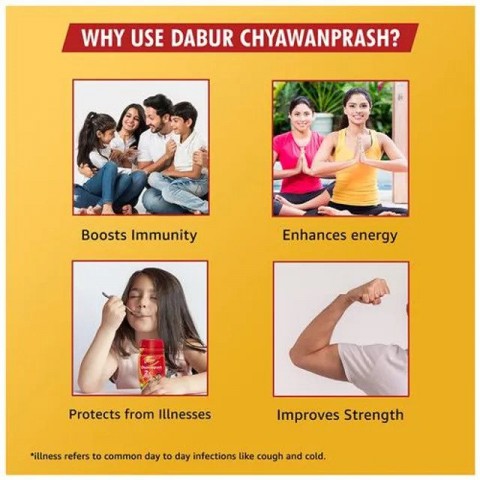 Ayurvedic jam Chyawanprash, Dabur, 950 g