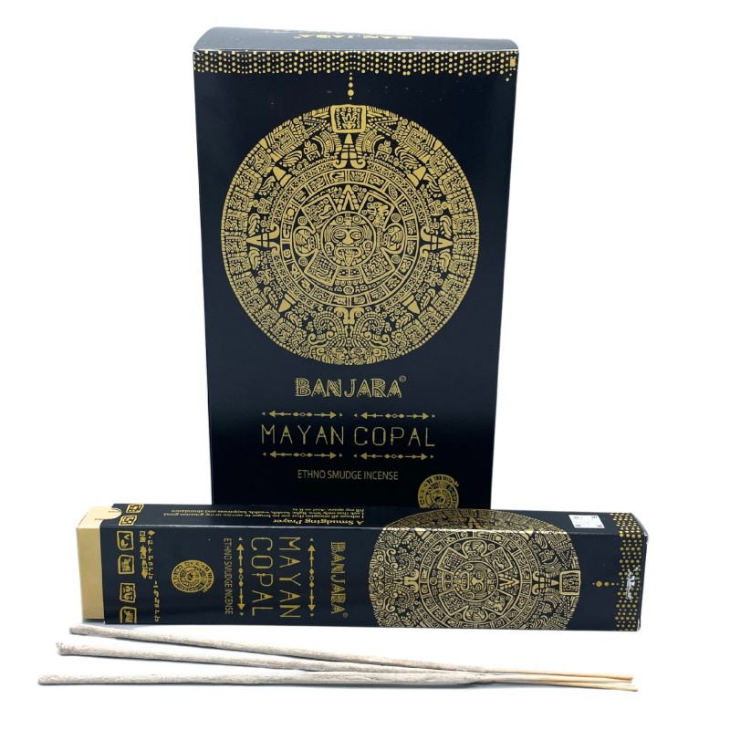 Smaržņu nūjiņas Mayan Copal, Banjara Tribal, 35g