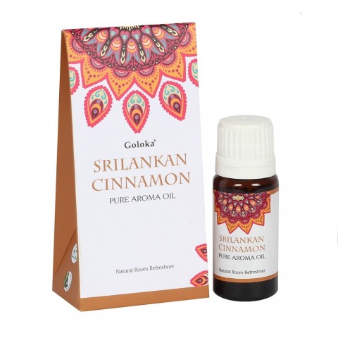 Sri Lankan Cinnamon Pure Aromatic Oil, Goloka, 10ml