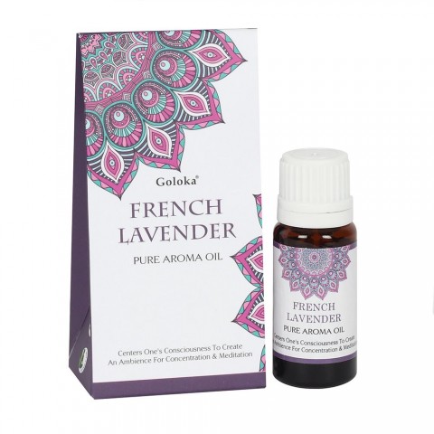 Frensh Lavender Pure Aromatic Oil, Goloka, 10ml