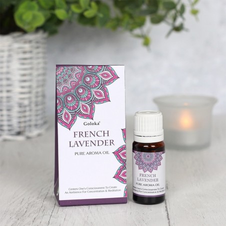 Frensh Lavender Pure Aromatic Oil, Goloka, 10ml