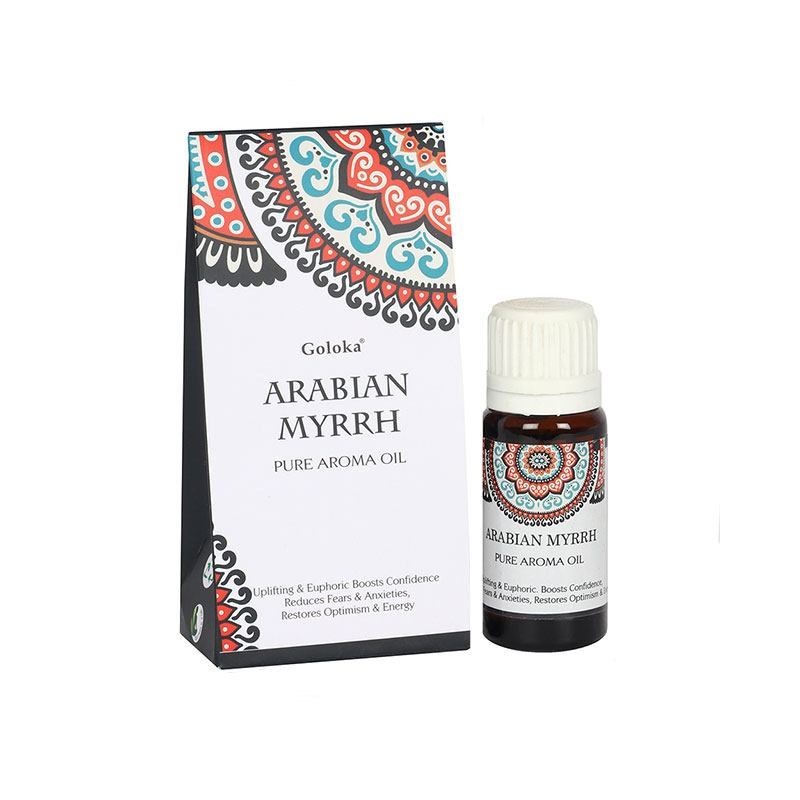 Arabian Myrrh Pure Aromatic Oil, Goloka, 10ml