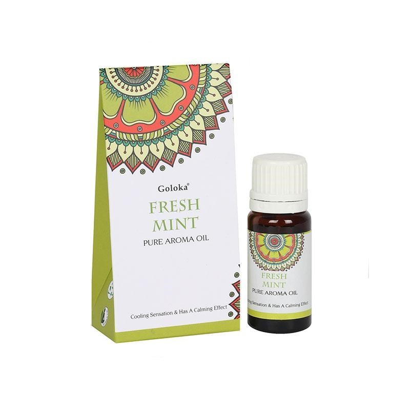 Fresh Mint pure aromatic oil, Goloka, 10ml