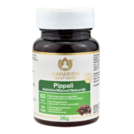 Капсулы с длинным перцем Pippali, Maharishi Ayurveda, 60 капсул