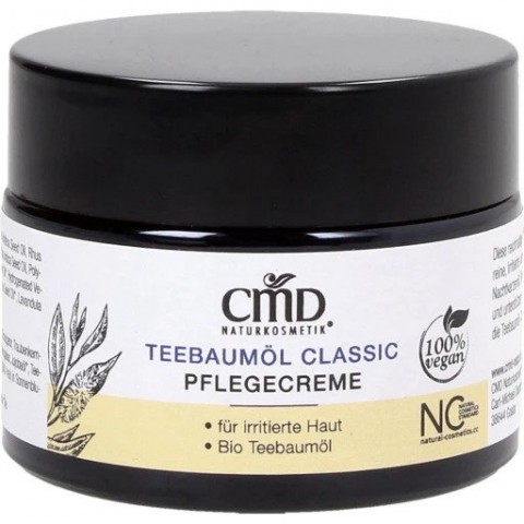 Крем для лица с маслом чайного дерева, CMD Naturkosmetik, 50 мл