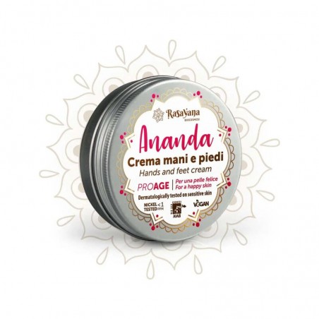 Hand and foot cream Ananda, Rasayana Biocosmesi, 60ml