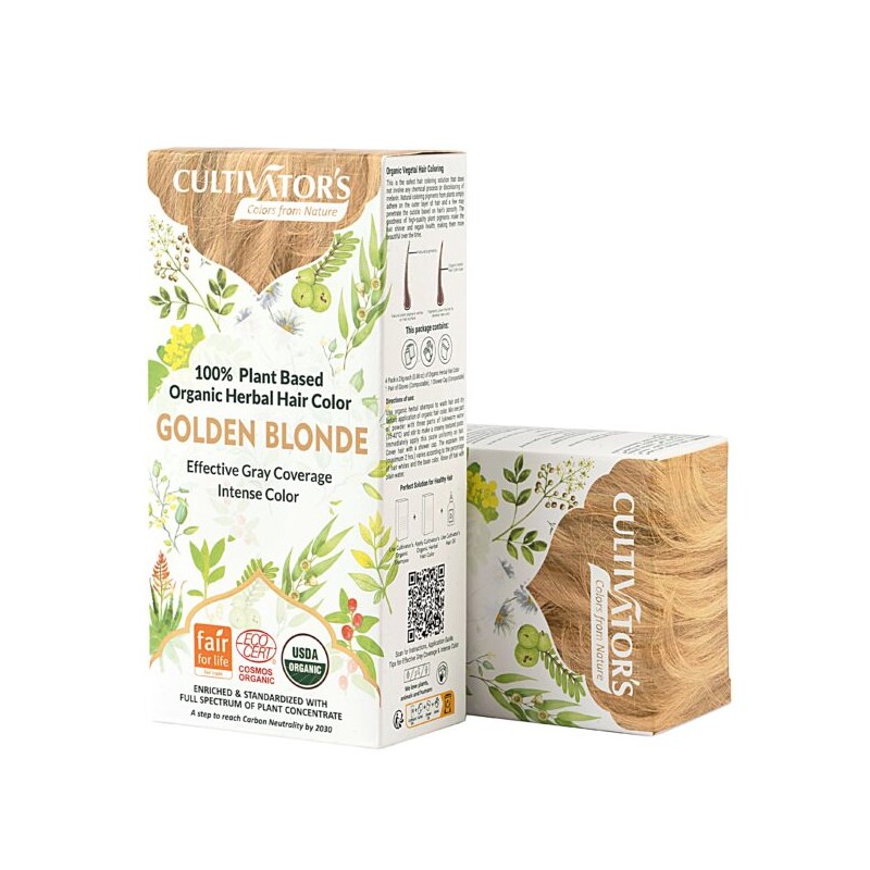 Augu zeltaini brūna matu krāsa Golden Brown, Cultivators, 100g