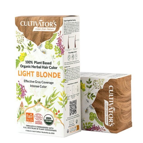 Augu bāzes blonda matu krāsa Light Blonde, Cultivator's, 100g